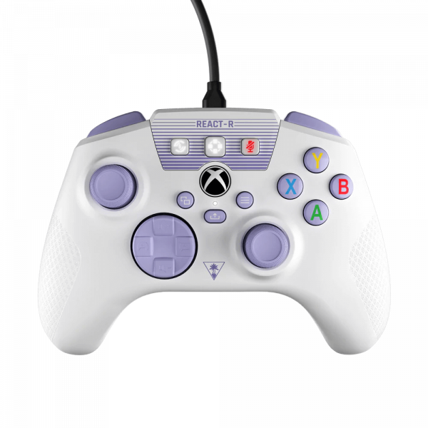 REACT-R™ Controller – Wired, White & Purple