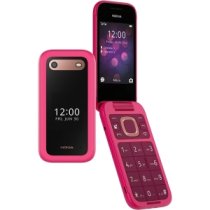 Nokia 2660 Flip Feature Phone 2.8″ display 4G - Pop Pink